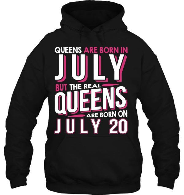 Real Queens Are Born On July 20 20Th Birthday Gifts