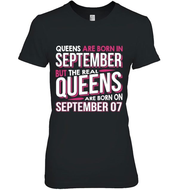 Real Queens Are Born On September 07 7Th Birthday