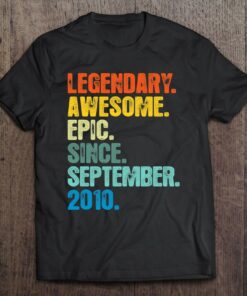 Retro Legendary Since September 2010 12 Years Old 1