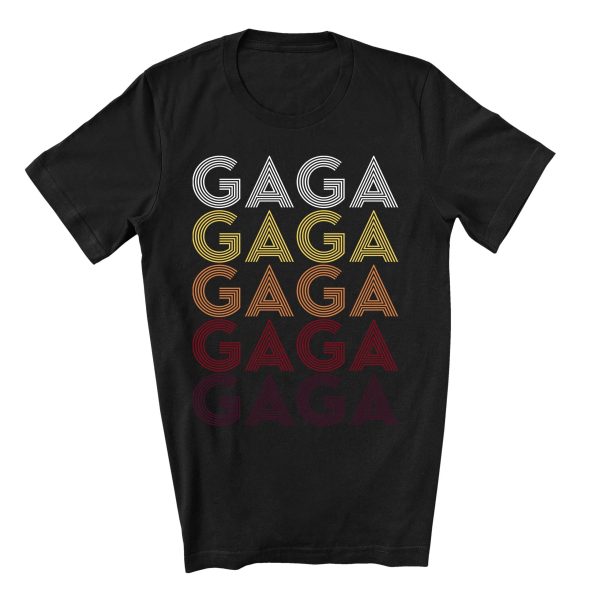 Retro Pattern Lady Gaga T-shirt