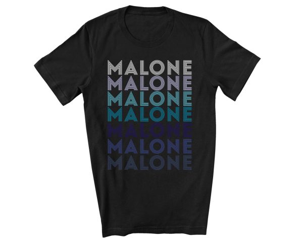Retro Pattern Post Malone T-shirt