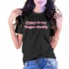 Satan Is My Sugar Daddy Funny T-Shirt Style