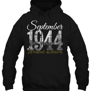 September 1944 Tee 78 Years Old Shirt 1944 78Th Birthday Gift 3