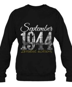 September 1944 Tee 78 Years Old Shirt 1944 78Th Birthday Gift 4