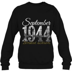 September 1944 Tee 78 Years Old Shirt 1944 78Th Birthday Gift 4