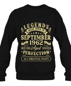 September 1962 60Th Birthday Gift 60 Years Old Men Women 4