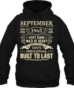 September 1965 Shirt 57 Years Old 57Th Birthday Gifts 3