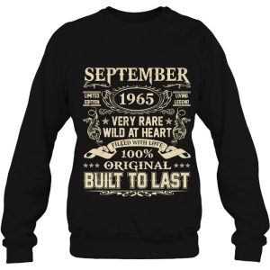 September 1965 Shirt 57 Years Old 57Th Birthday Gifts 4