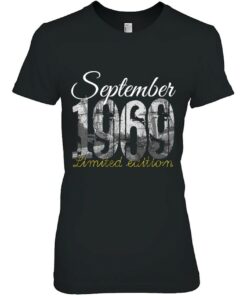 September 1969 Tee 53 Years Old Shirt 1969 53Rd Birthday Gift 2