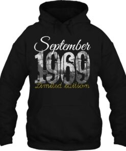 September 1969 Tee 53 Years Old Shirt 1969 53Rd Birthday Gift 3