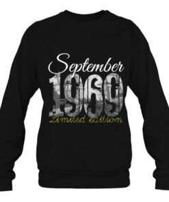 September 1969 Tee 53 Years Old Shirt 1969 53Rd Birthday Gift 4
