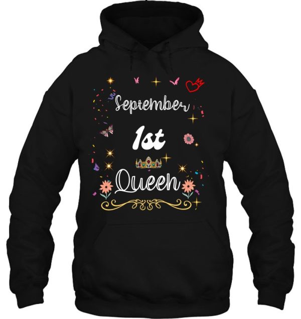 September 1St Queen Born On September 1 Birthday Girl Women