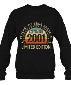 September 2001 21 Years Old Gifts Men Vintage 21St Birthday 3 September 2001 21 Years Old Gifts Men Vintage 21St Birthday 4