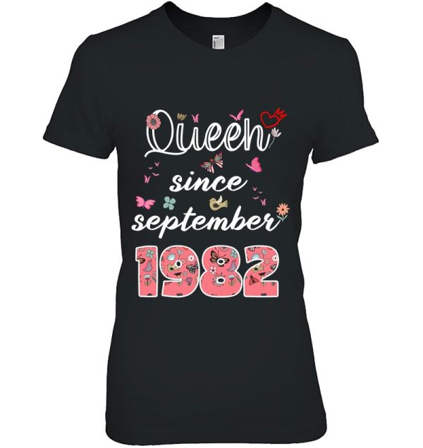 September Birthday Queen Since September 1982 September Girl