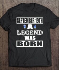 September Birthday Shirts Gift September Birthstone Tee 19Th 1