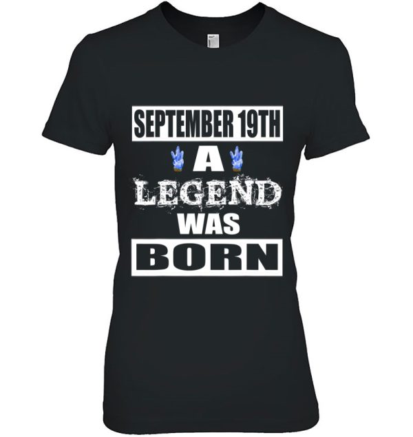 September Birthday Shirts Gift September Birthstone Tee 19Th