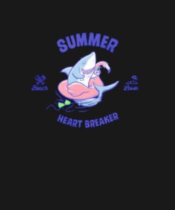 Shark summer heart breaker shirt 2