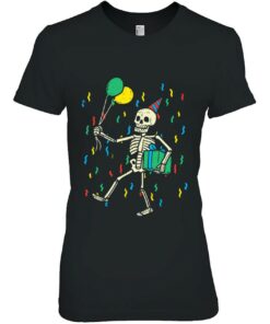 Skeleton Birthday Funny Happy Halloween Bday Boys Kids 2