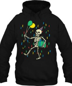 Skeleton Birthday Funny Happy Halloween Bday Boys Kids 3