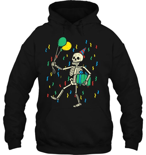 Skeleton Birthday Funny Happy Halloween Bday Boys Kids