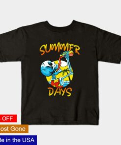 Skeleton drunk summer days shirt 1