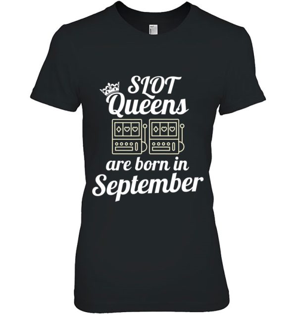 Slot Machine Queens Born September Birthday Party