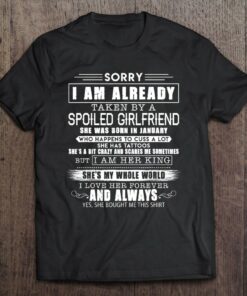 Sorry I Am Already Taken By A January Spoiled Girlfriend 1