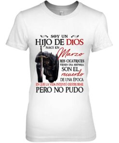 Soy Un Hijo De Dios Nac� En Marzo Camiseta Para Hombre Ni�o 1 Soy Un Hijo De Dios Nac En Marzo Camiseta Para Hombre Nio 2