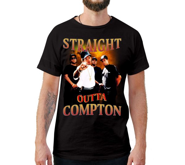 Straight Outta Compton Vintage Style T-Shirt