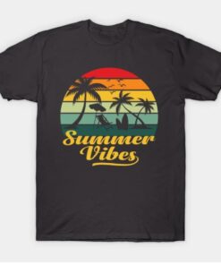 Summer Vibes vintage 2022 T Shirt 1