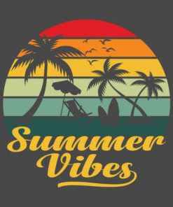 Summer Vibes vintage 2022 T Shirt 2