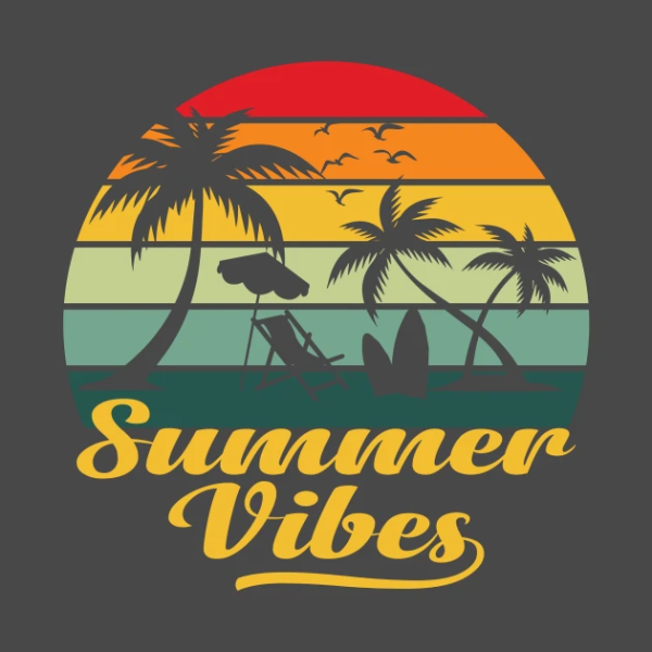 Summer Vibes vintage 2022 T-Shirt