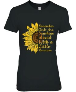 Sunflower Born In November Birthday Gift For Women 2