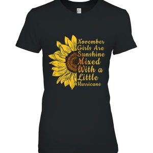 Sunflower Born In November Birthday Gift For Women