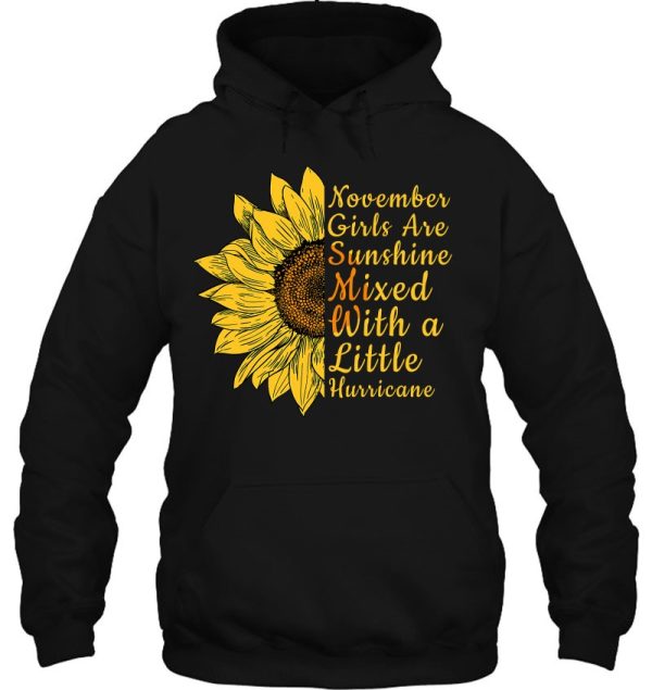 Sunflower Born In November Birthday Gift For Women