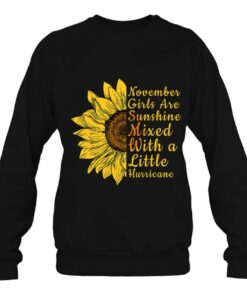 Sunflower Born In November Birthday Gift For Women 4