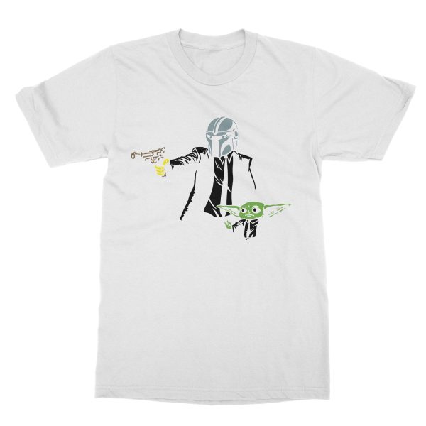 The Mandalorian and Baby Yoda Pulp Fiction T-Shirt