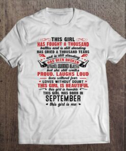 This Girl Has Fought A Thousand Battles September Girls 1
