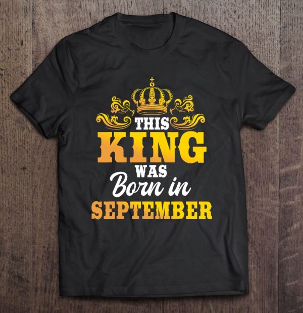 This King Was Born In September Birthday Party Celebration