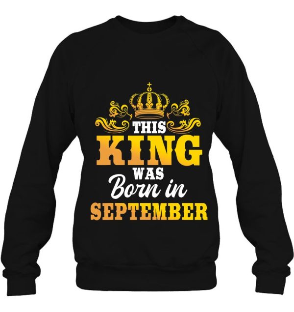 This King Was Born In September Birthday Party Celebration