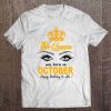 This Queen Was Born In October – Birthday Design