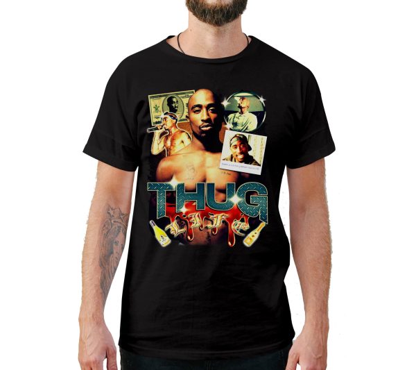 Thug Life 2Pac Vintage Style T-Shirt