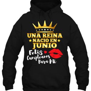 Una Reina Nacio En Junio Feliz Cumpleanos Birthday Gift 3