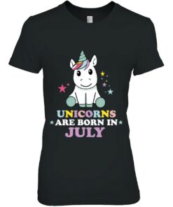 Unicorns Are Born In July For Birthday Gift 2