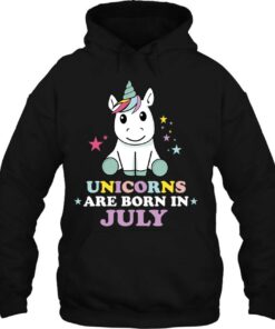 Unicorns Are Born In July For Birthday Gift 3