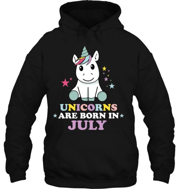 Unicorns Are Born In July For Birthday Gift