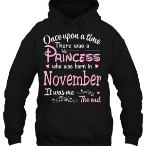 Upon A Time There Was A Princess Who Was Born In November 3