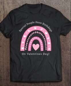 Valentine Birthday Party Women Girls Valentines Day Rainbow 1