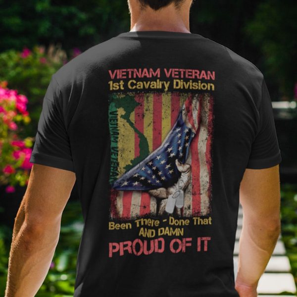 Vietnam Veteran 1st Cavalry Division Shirt