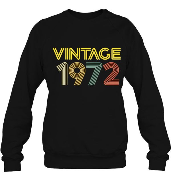 Vintage 1972 Best Year 1972 Original Genuine Classic